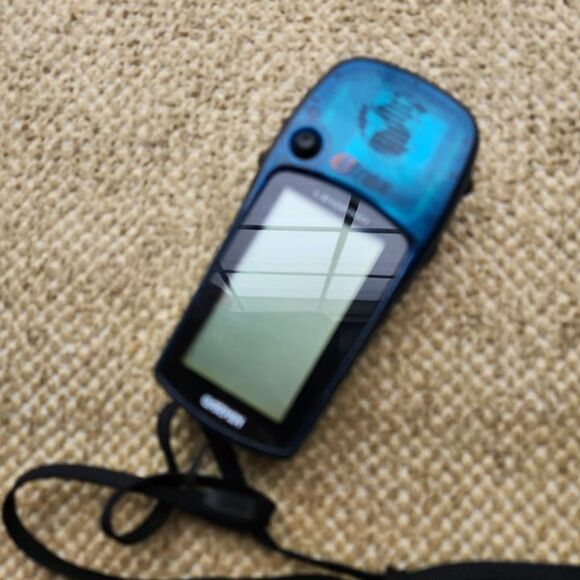Garmin eTrex Legend GPS Blue Complete Handheld Hiking & Geocache Tested Works - Picture 5 of 7